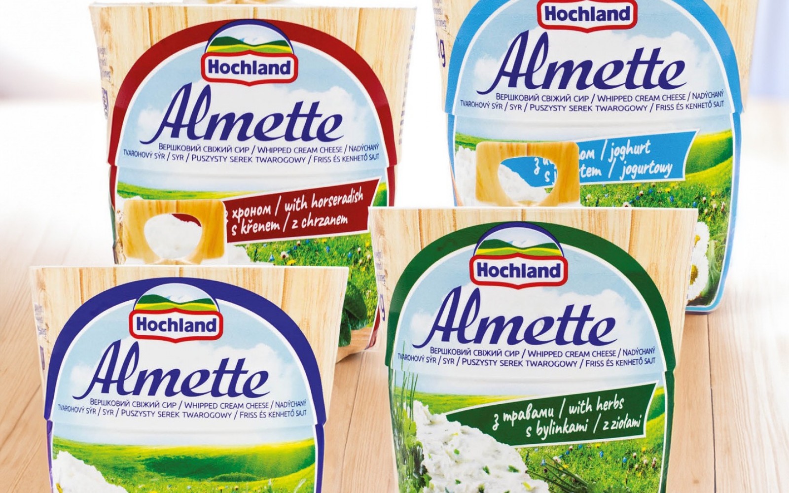 Almette cream cheeses are high-quality, fresh and tasty products that can be used in many ways.