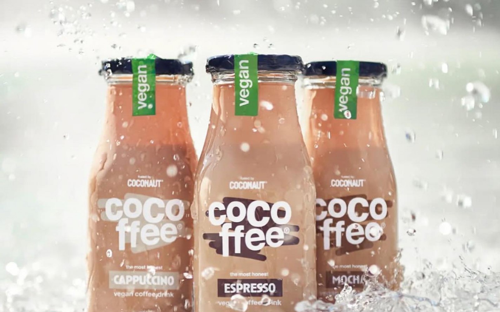 Try our gluten-free, vegan, coconut water-based coffees!