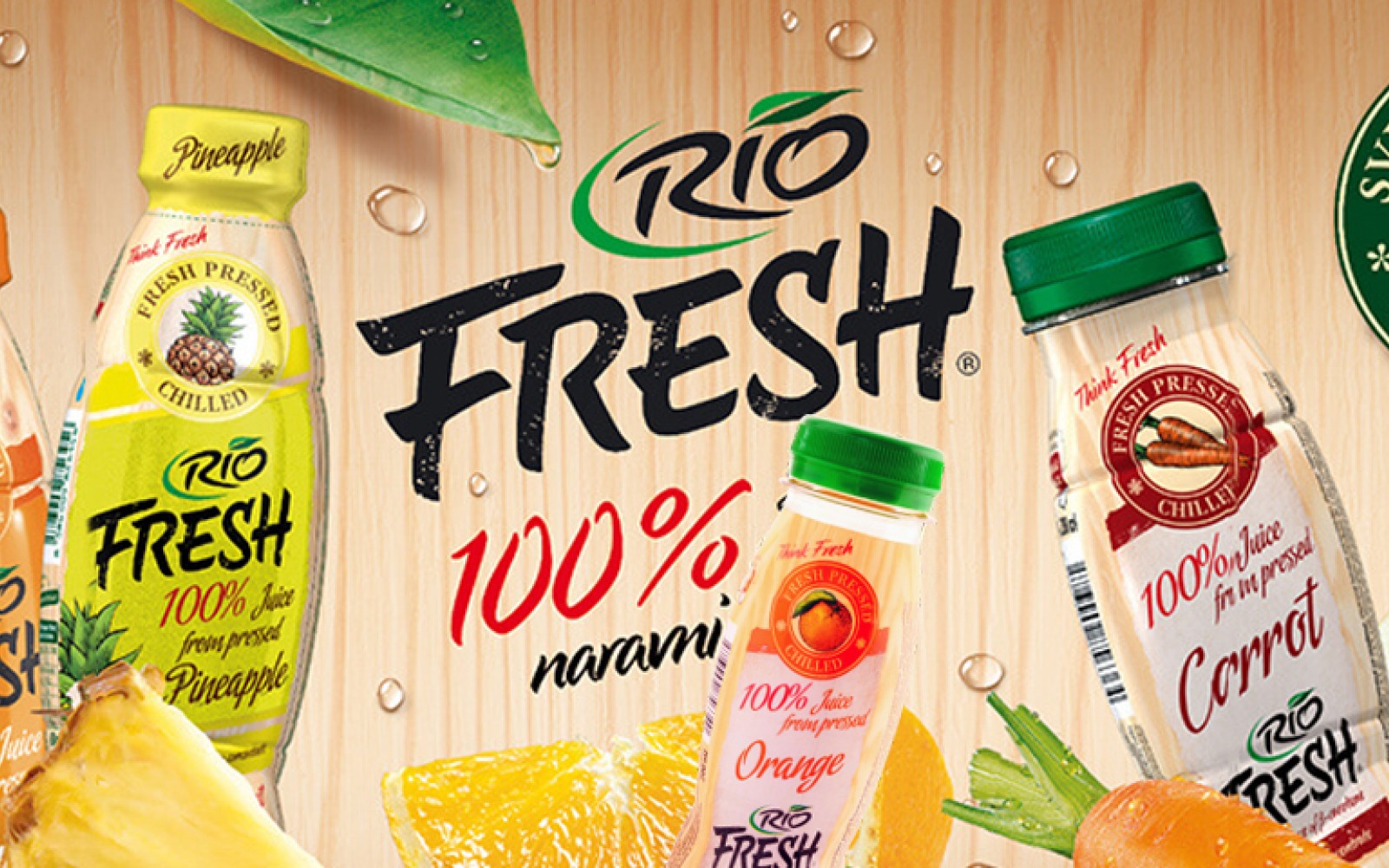 Have you ever tasted Rio Fresh?! 100% mixed juice cold pressed
